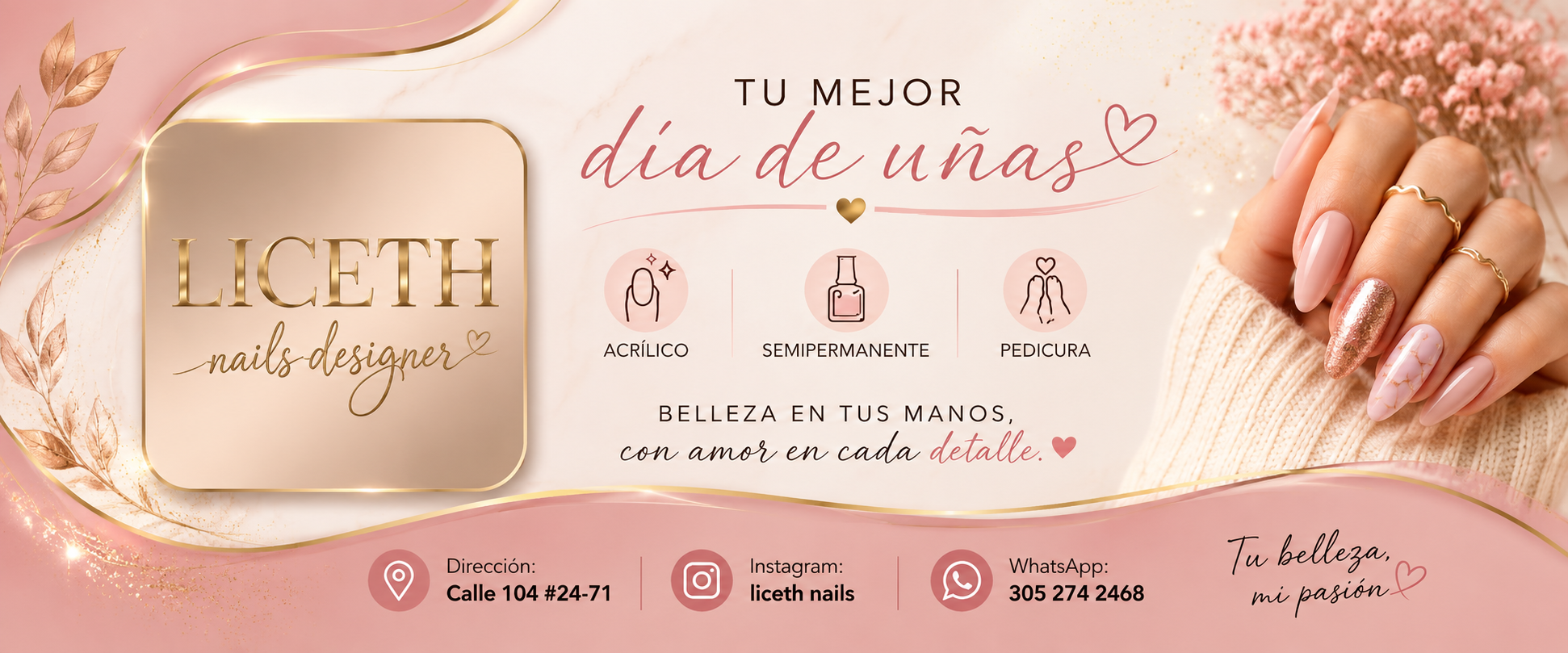 Banner de Licethnails