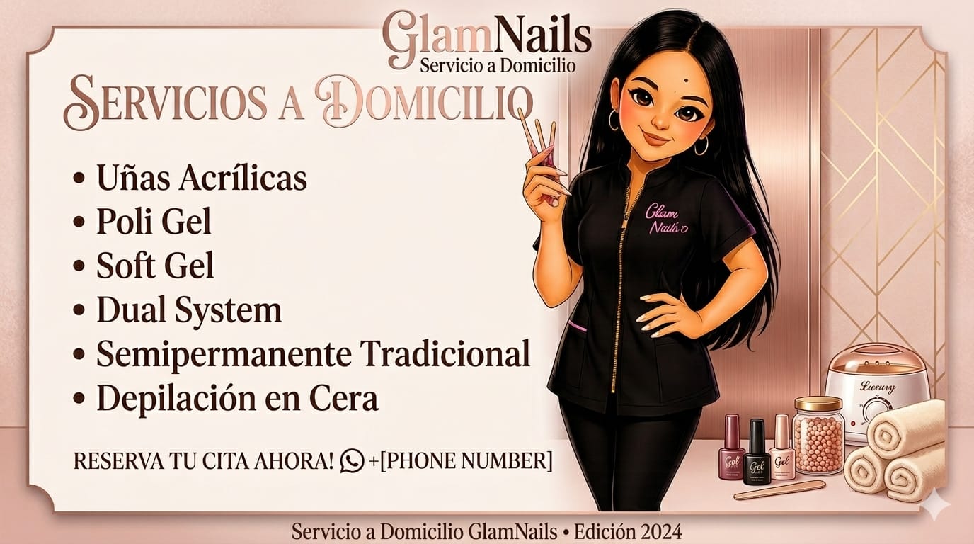 Banner de GLAM NAILS