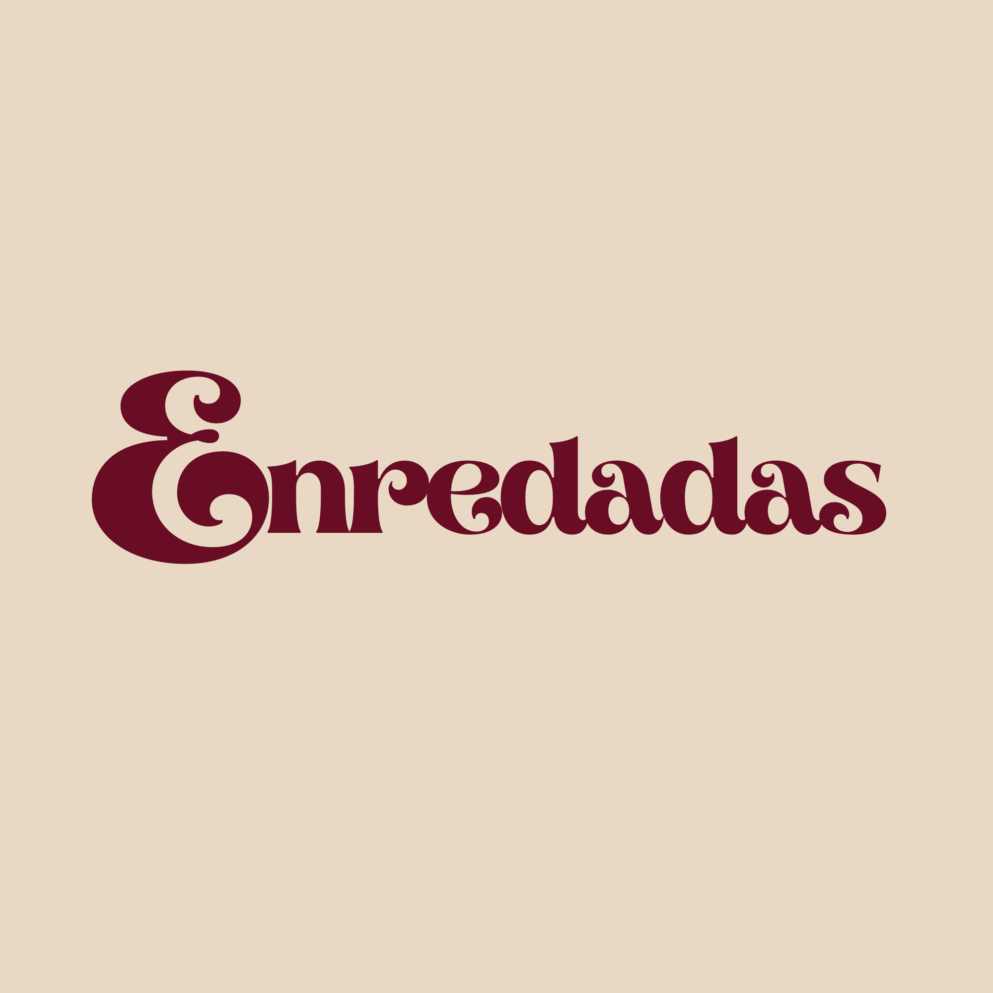 Logo de Enredadas | Estudio Rizado