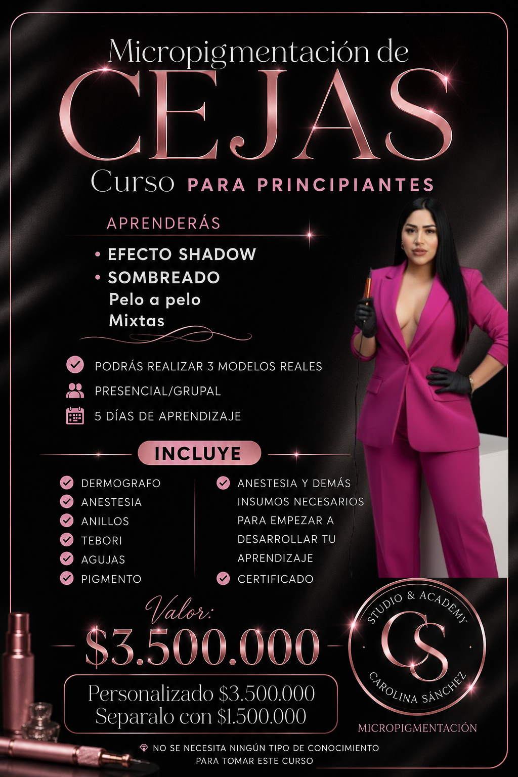 Foto del servicio Curso de micropigmentación