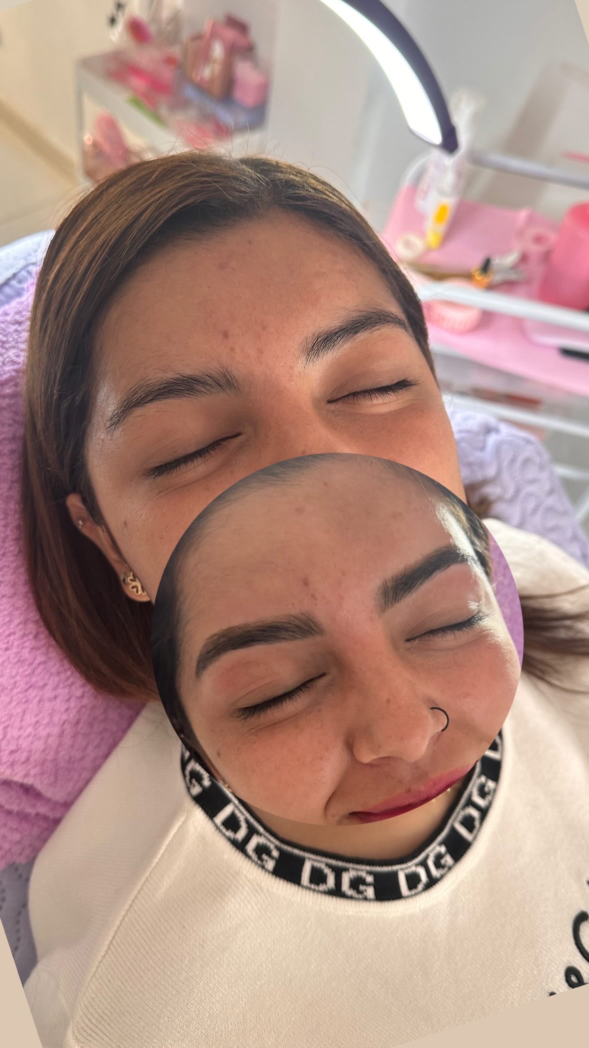 Foto del servicio Diseño sombreado + depilación en hilo hindu