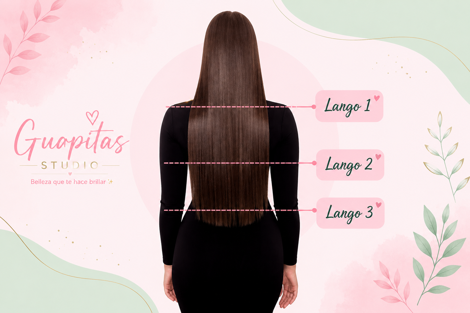 Foto del servicio Cepillado Cabello Largo 1