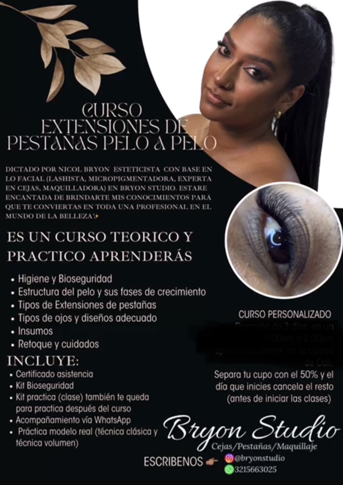 Foto del servicio Curso pestañas pelo a pelo