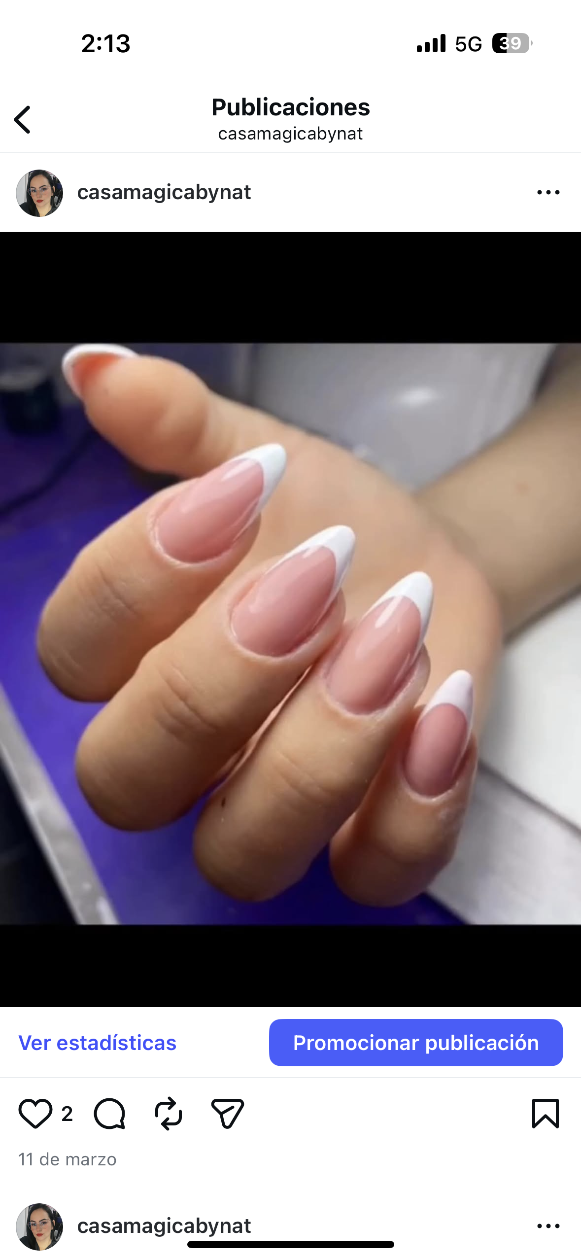 Foto del servicio Retoque Acrícilicas